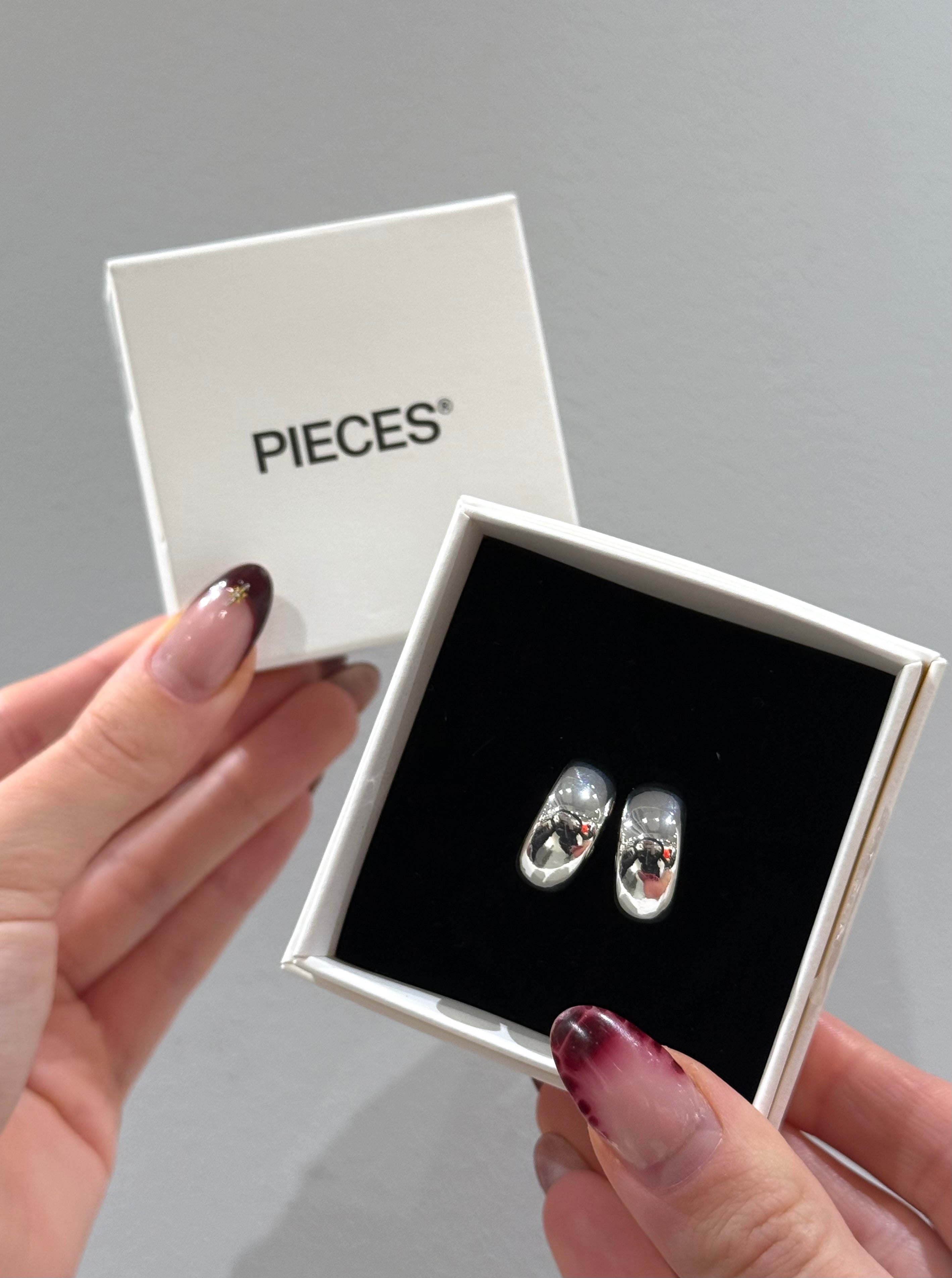 PCBELLA Earrings - Silver Colour